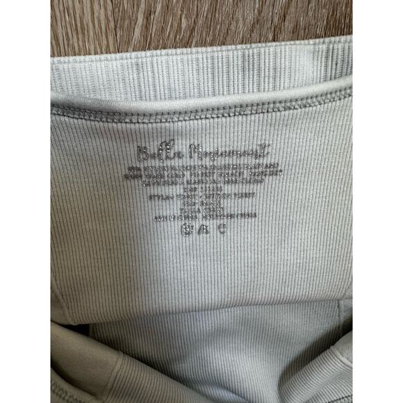 Bella‎ Seamless|Crop Tank Top|Ribbed|Light Blue|SZ S - Picture 6 of 6